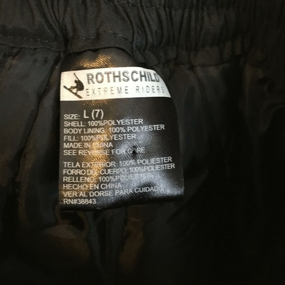 Rothschild Boy's Snow Pants - Picture 4 of 4